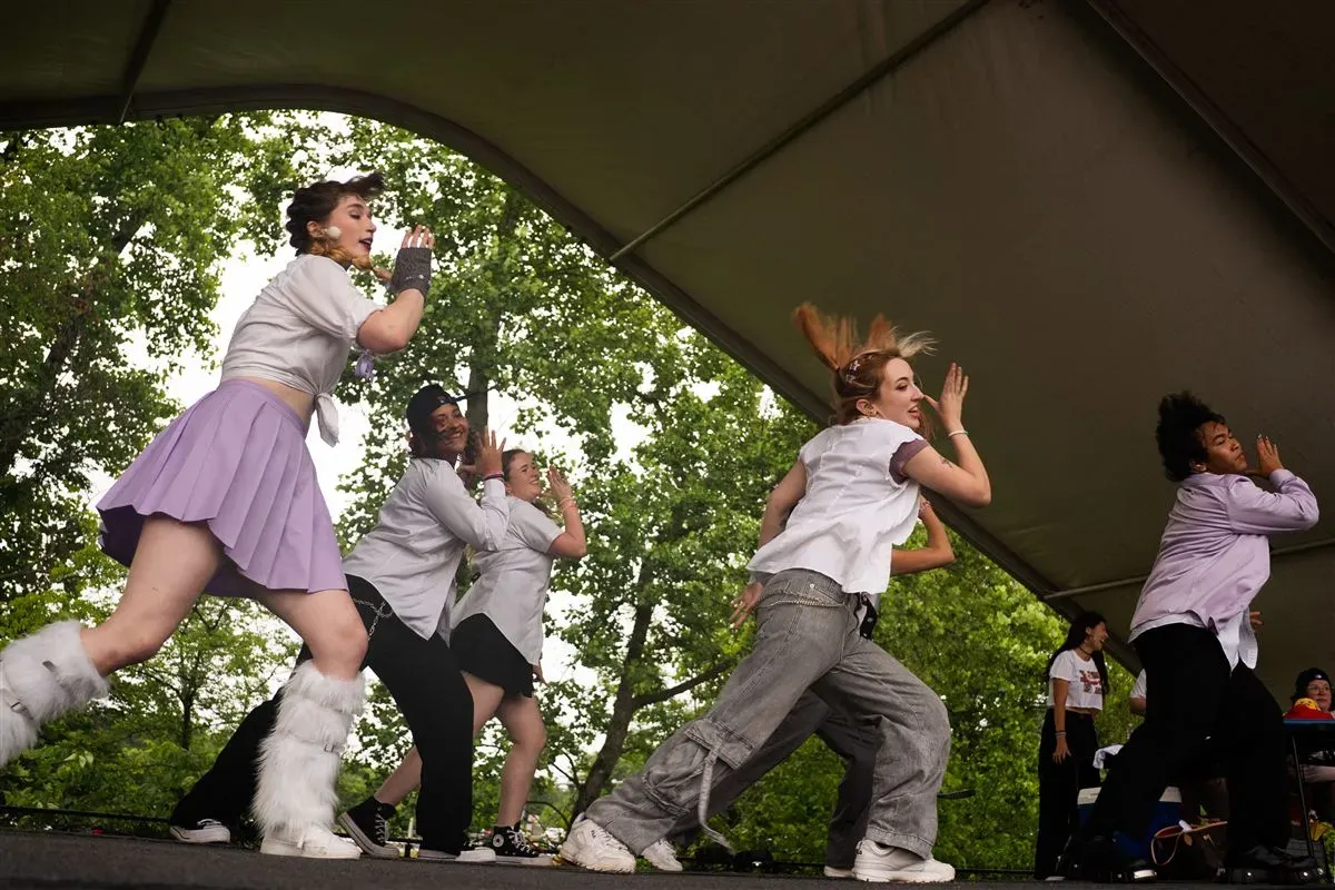 TNT-K — Nashville K-Pop cover dance crew performing at Knox Pop Con 2026