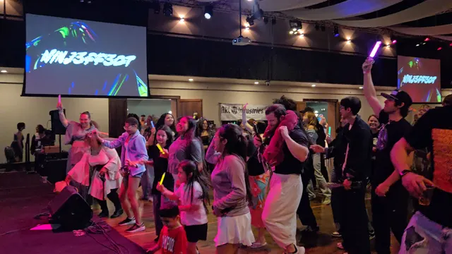KPC 2026 attendees dancing during the NINJ3FF3C7 set
