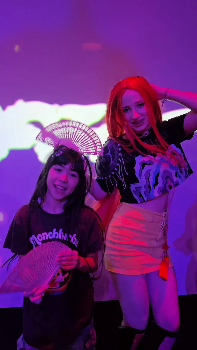 Shihori connecting with the KPC 2026 crowd during her headlining set